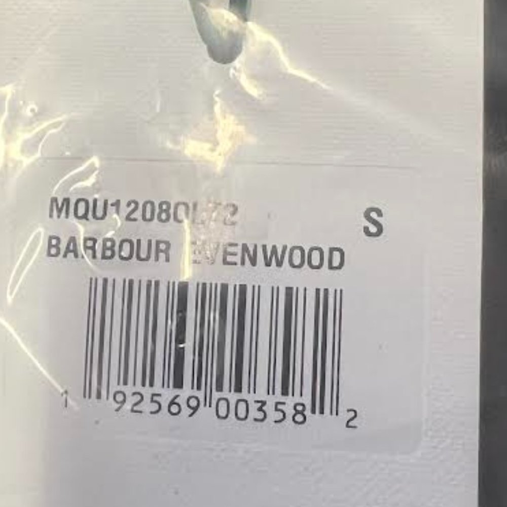 NWT! Barbour Men's Evenwood Quilted Jacket Dark Olive - Small - Picture 8 of 8